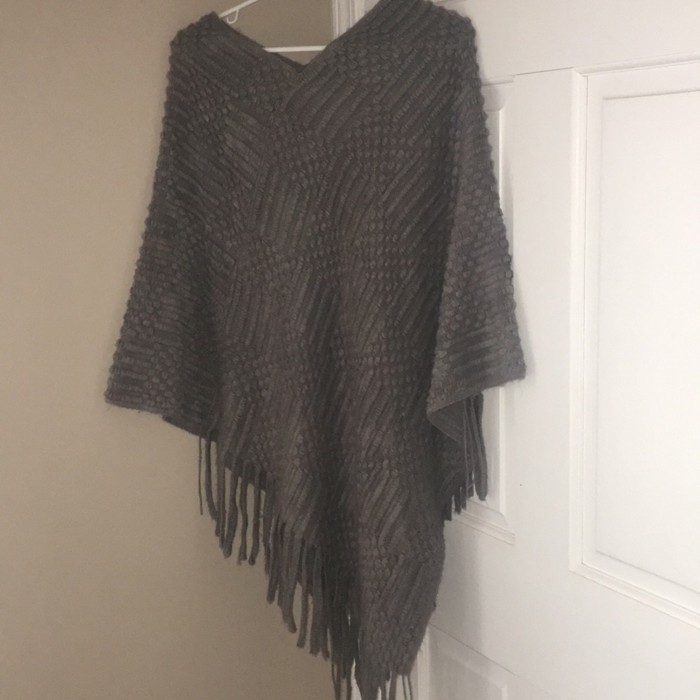 EUC INC poncho - L/XL gray